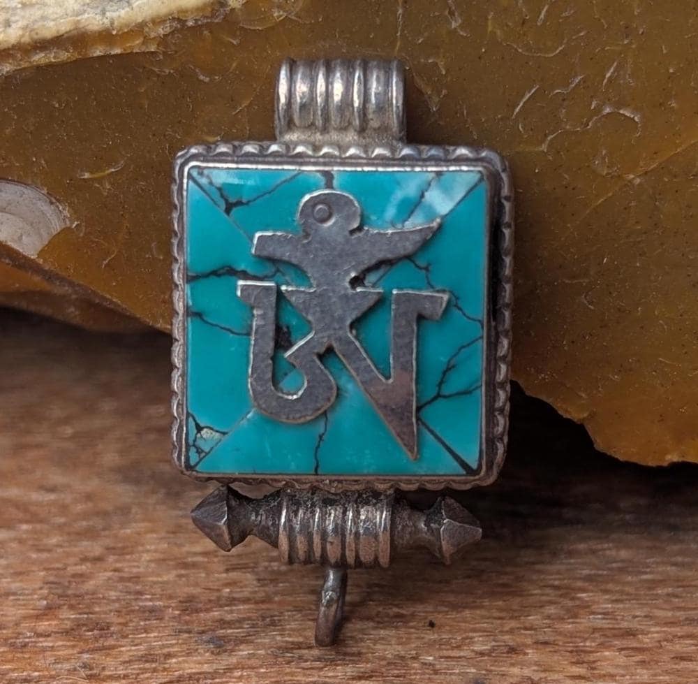Silver crystal Pendant