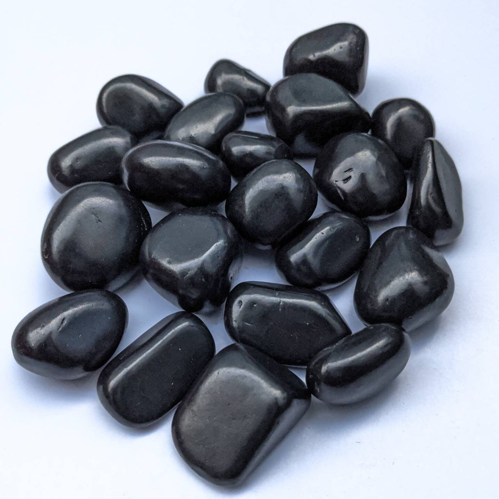 Shungite Tumbled Stone, Large Karelia Shungite