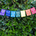 Chakra Prayer Flags: Spiritual Home Decor, Yoga Meditation Flags