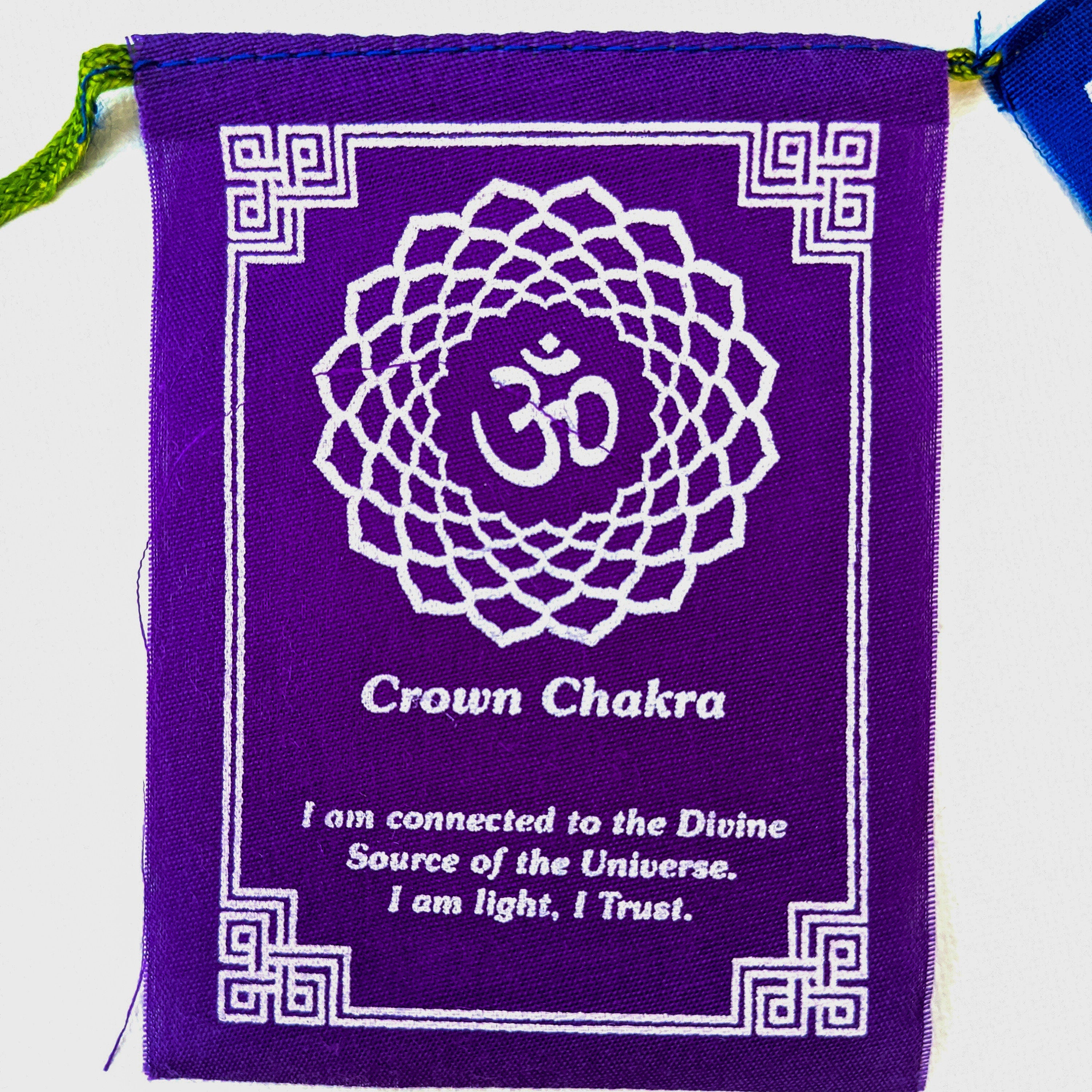 Chakra Prayer Flags: Spiritual Home Decor, Yoga Meditation Flags