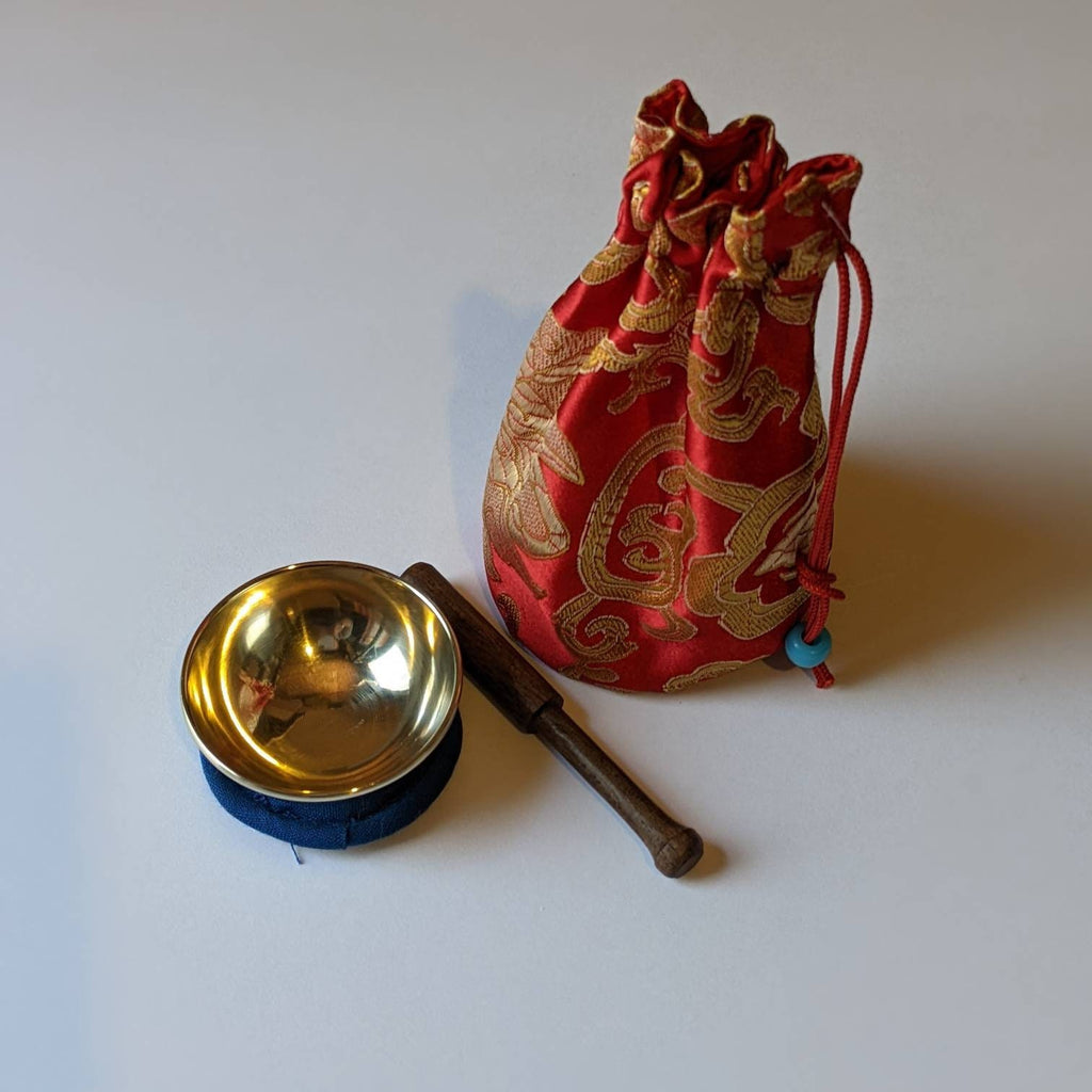 Smallest Tibetan Singing Bowl: 2-inch Heart Chakra Bowl