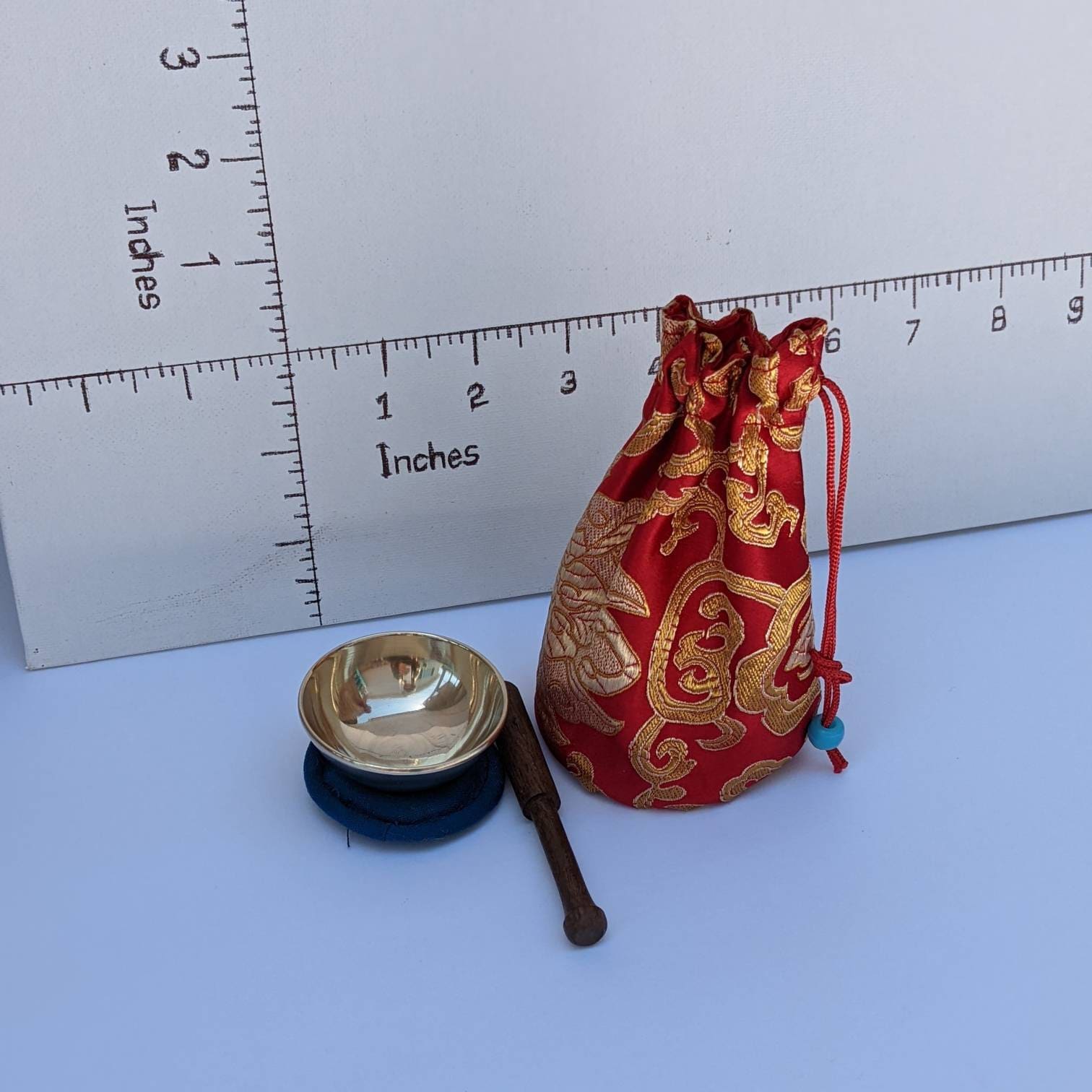 Smallest Tibetan Singing Bowl: 2-inch Heart Chakra Bowl