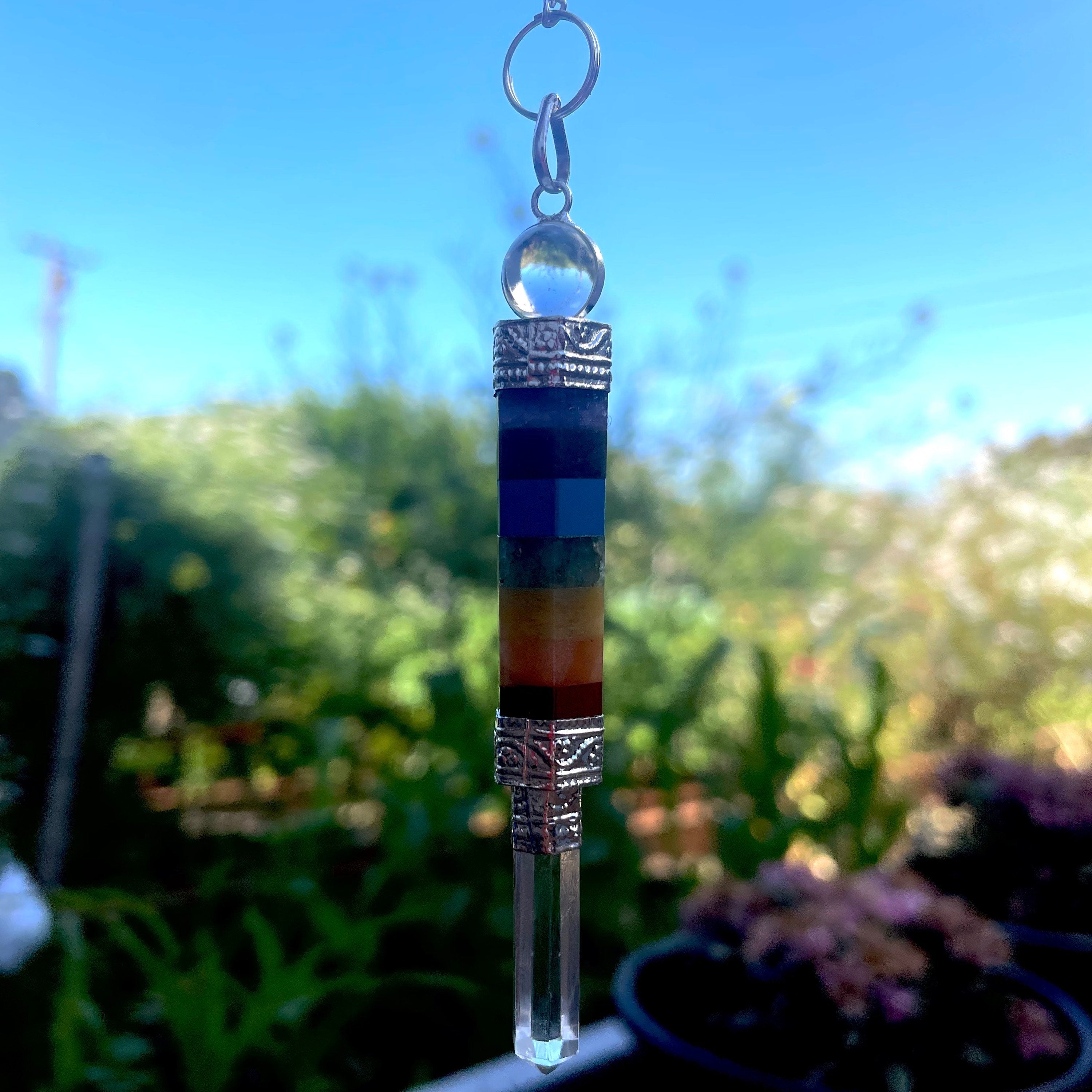 7 Chakra with Crystal pendulum