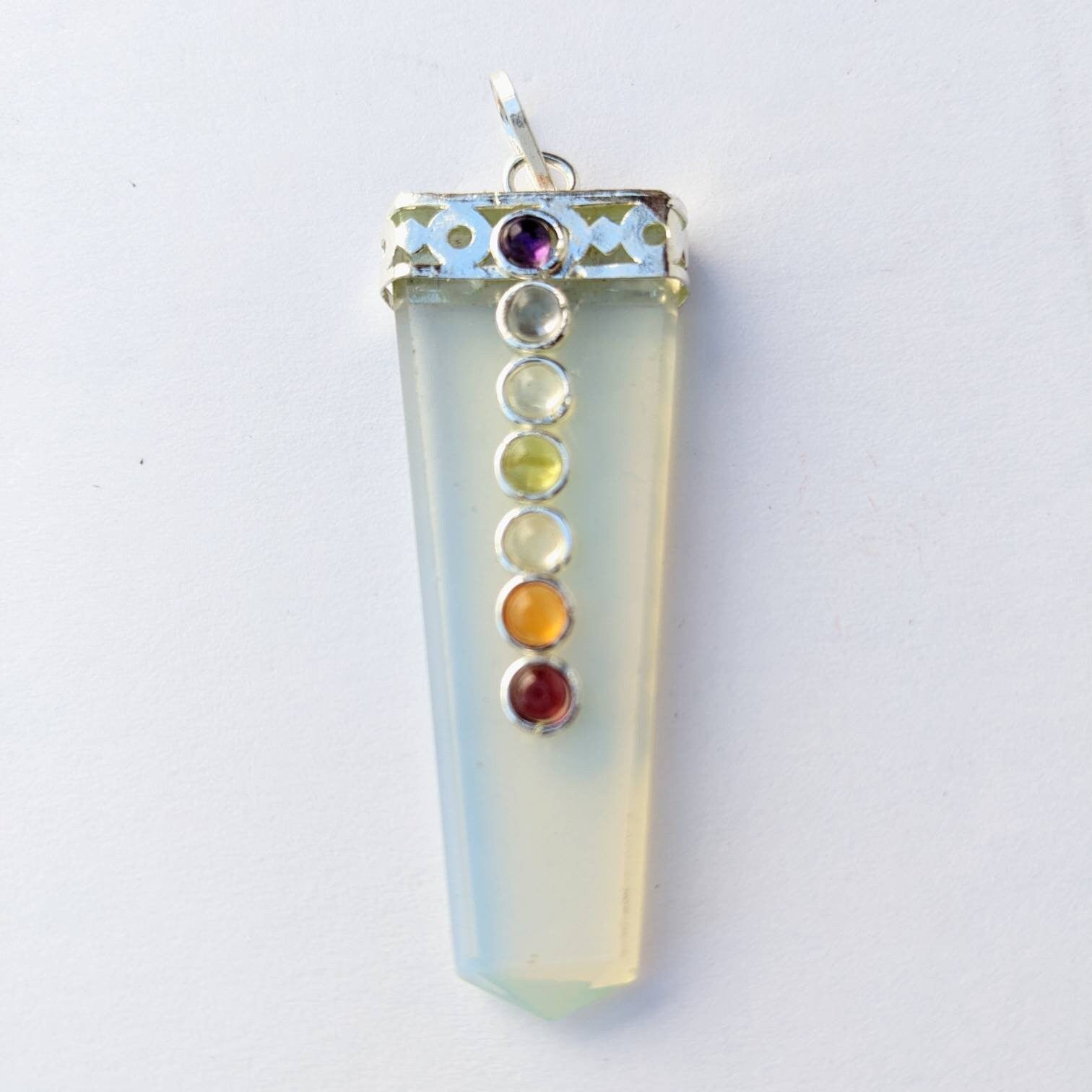 Chakra stone pendant or  necklace