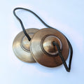 3" Bronze Tingsha Bells: Sound Healing Meditation Tool, ting sha. Tibean Bell