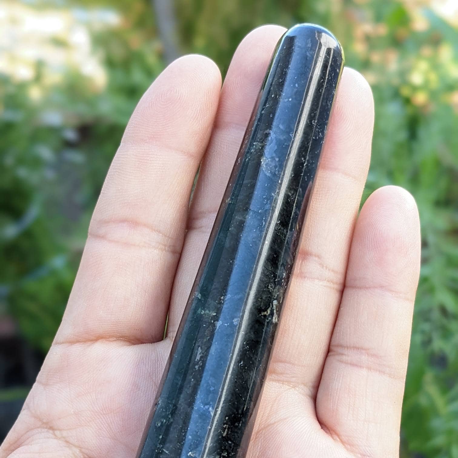 Black Tourmaline Healing Energy Massage Wands For Bodywork