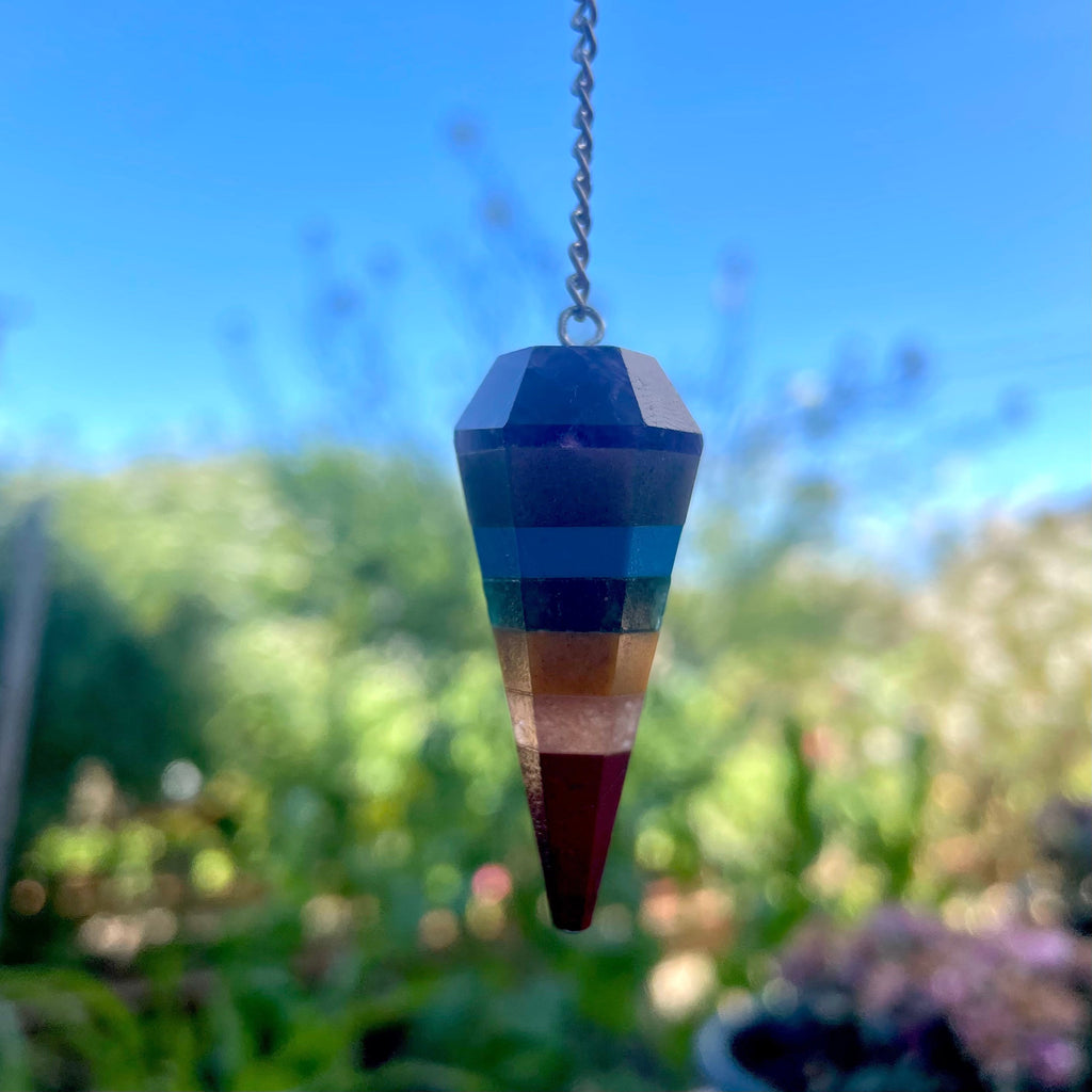 7 Chakra with Crystal pendulum