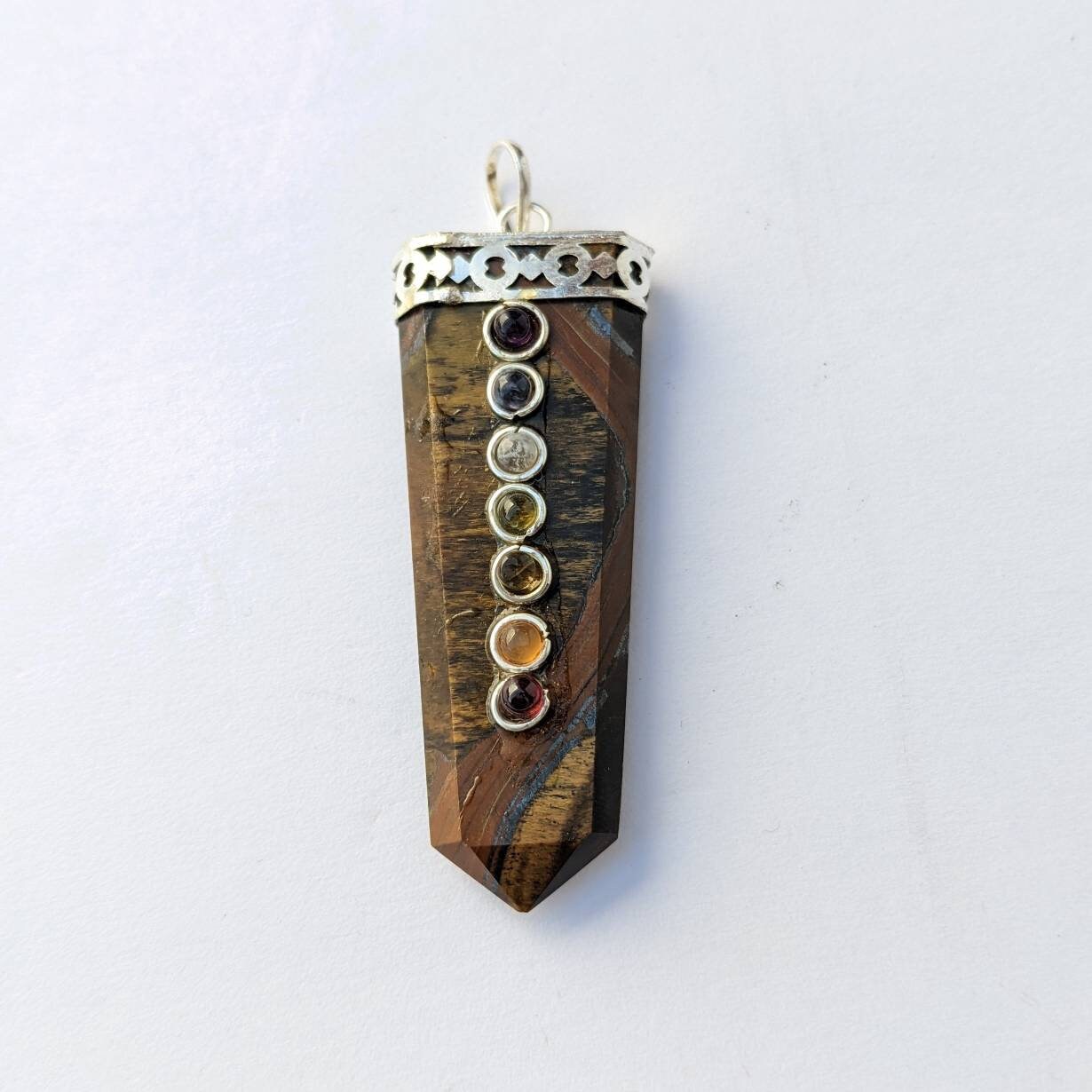 Chakra stone pendant or  necklace