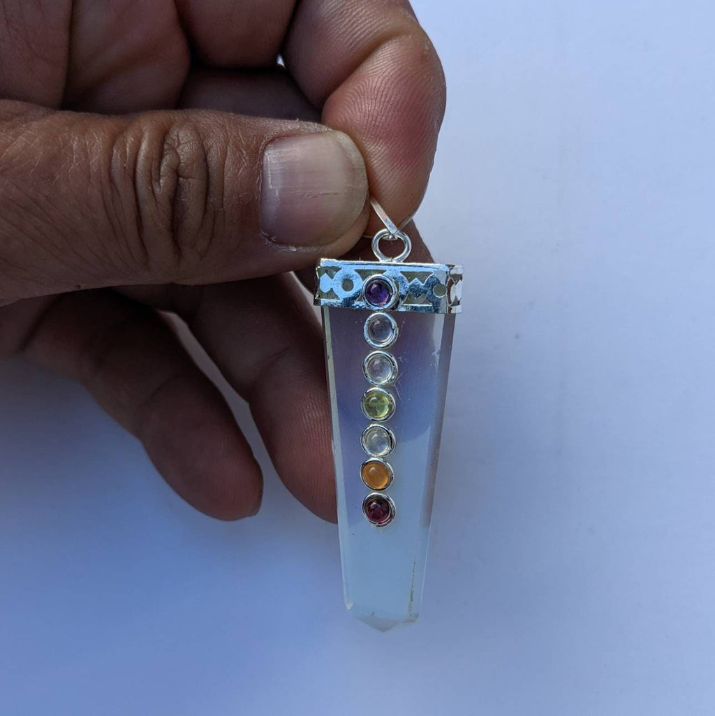 Chakra stone pendant or  necklace