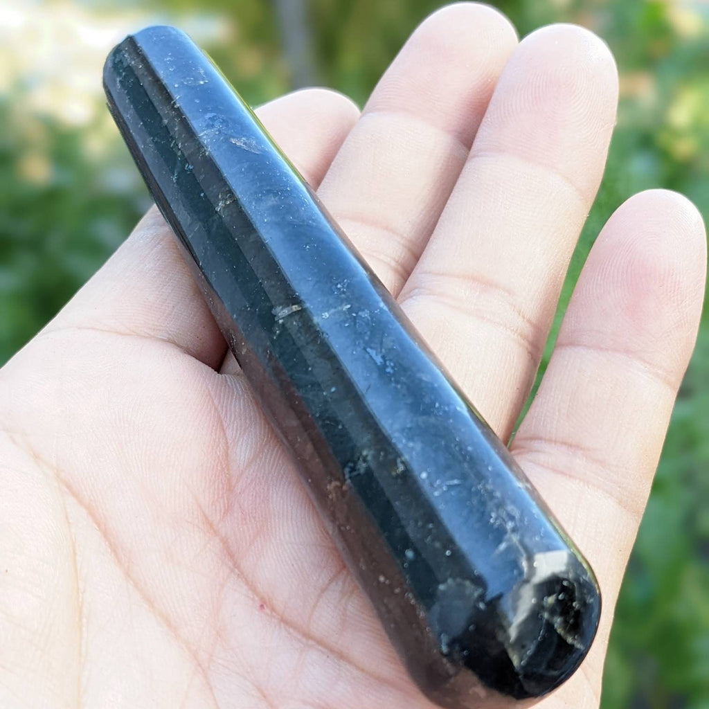 Black Tourmaline Healing Energy Massage Wands For Bodywork