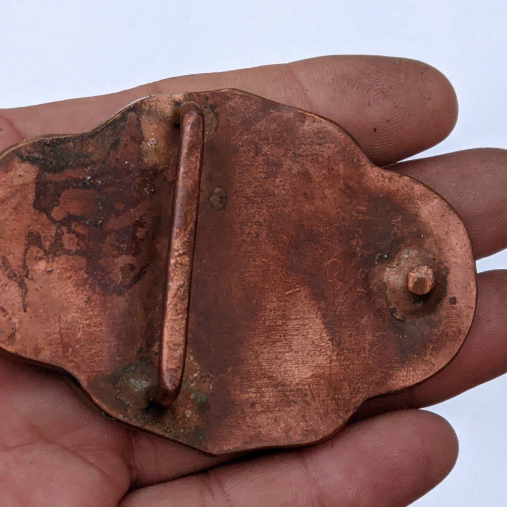 Exotic Tibetan Chhepu Belt Buckle