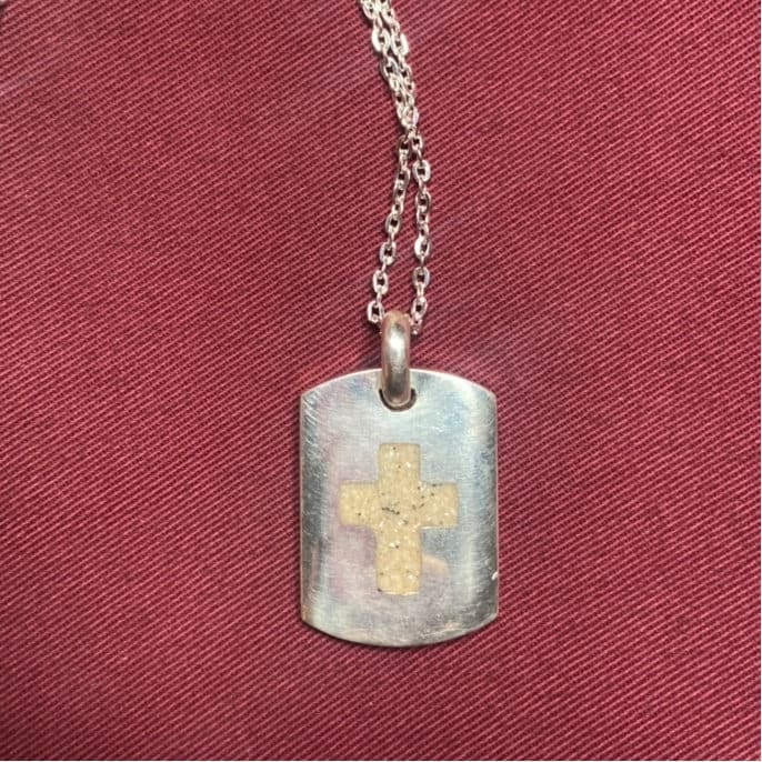 Silver Cross Pendant(T1103-003.3)