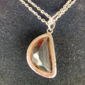 Handmade Amethyst 925 Sterling Silver Pendant - 3x2cm