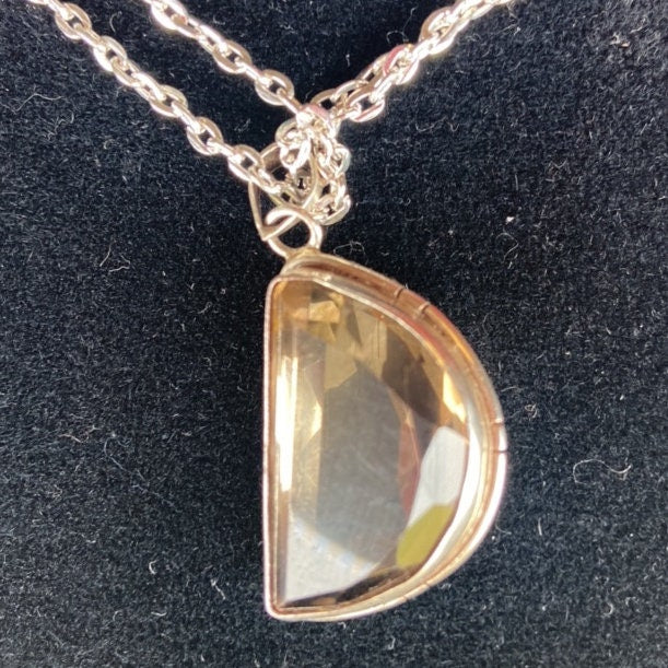 Handmade Amethyst 925 Sterling Silver Pendant - 3x2cm