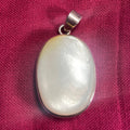 P5/1- Moonstone Necklace Silver Handmade Pendant: 925 Sterling Silver Pendants.(T12-3/1)
