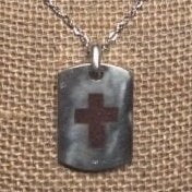 Silver Cross Pendant(T1103-003.3)