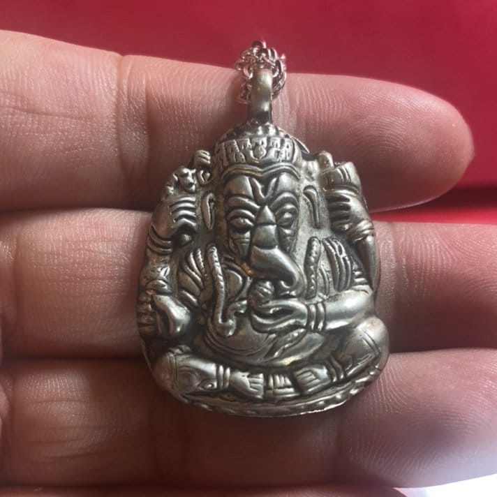 P3/49 - Ganesh Silver Pendant (T12-049)