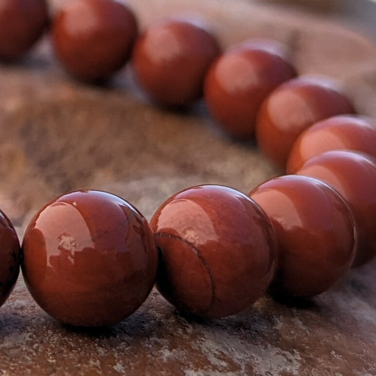 Red Jasper 8mm Semi-Precious Gemstones
