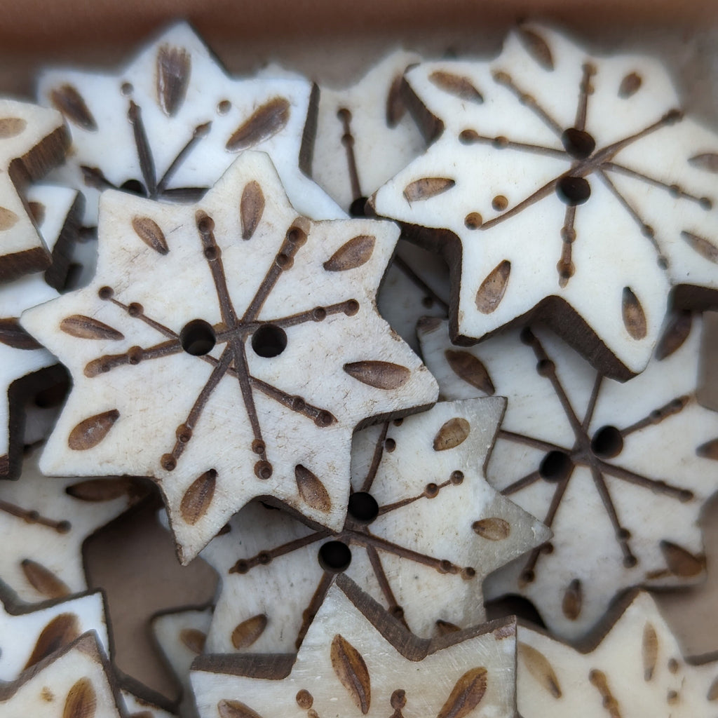 Genuine Handmade Decorative and Unique Handmade Natural Buffalo Horn. wooden Buttons