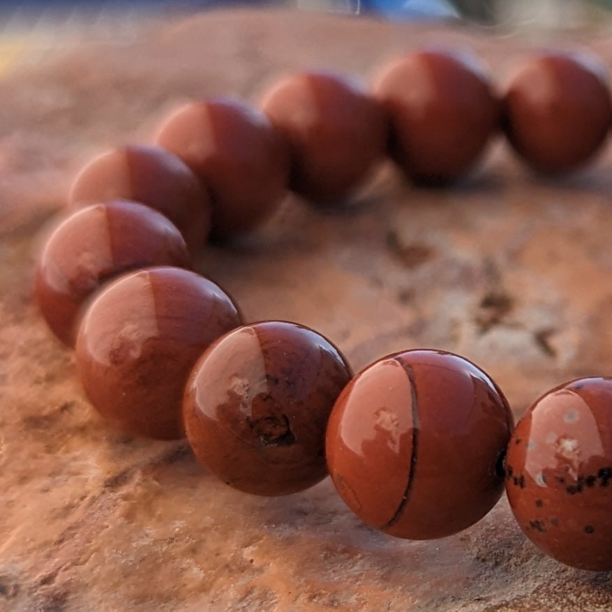 Red Jasper 8mm Semi-Precious Gemstones