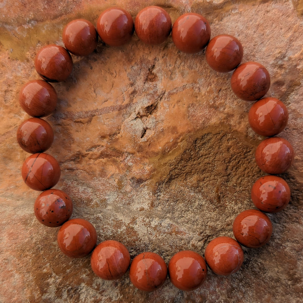 Red Jasper 8mm Semi-Precious Gemstones