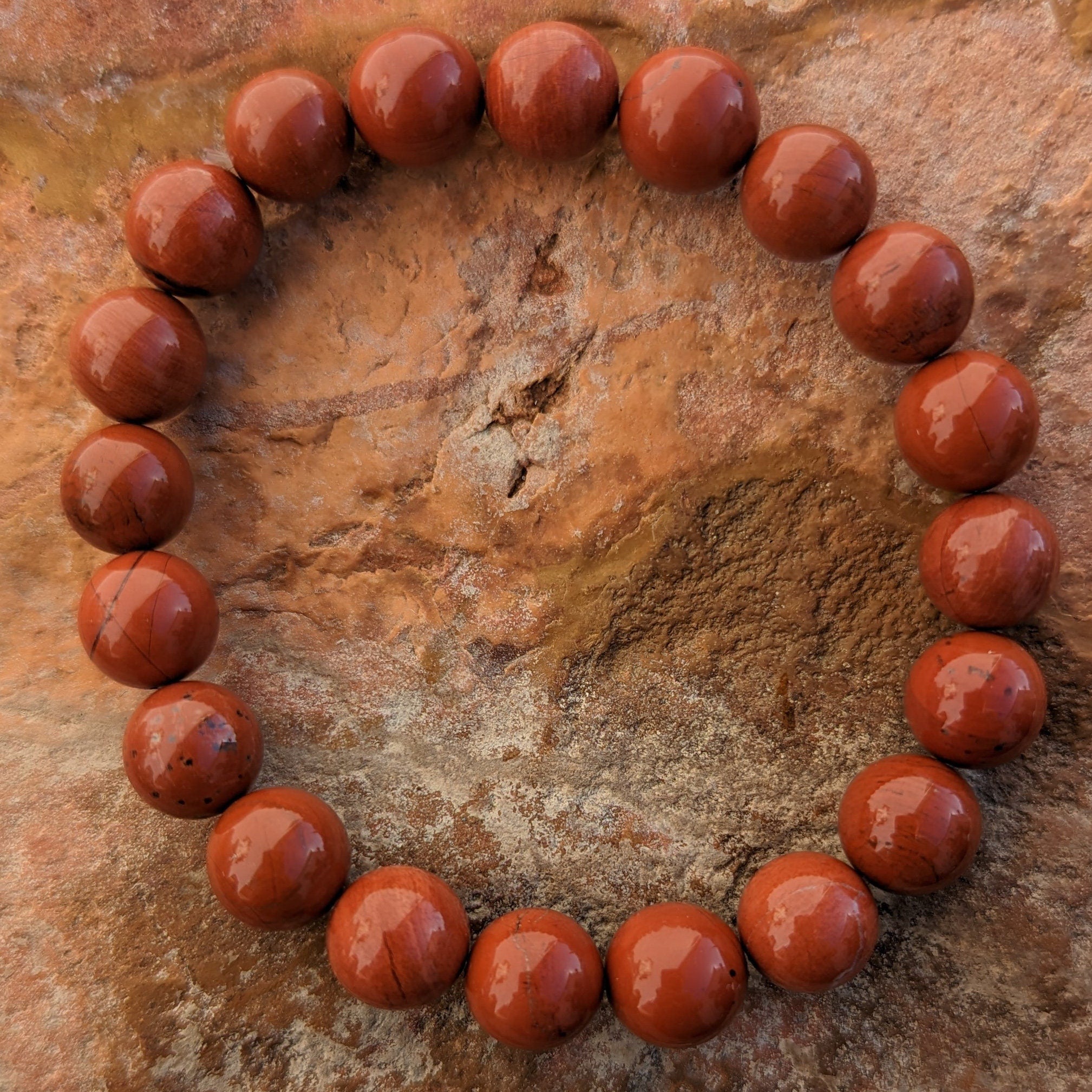 Red Jasper 8mm Semi-Precious Gemstones
