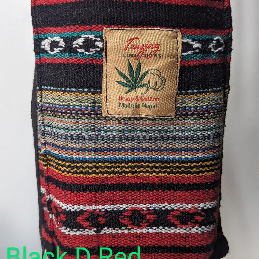 Hemp Water Bottle Holder with Phone Pocket: Any size up to 40 oz fits. Bottles holder bag