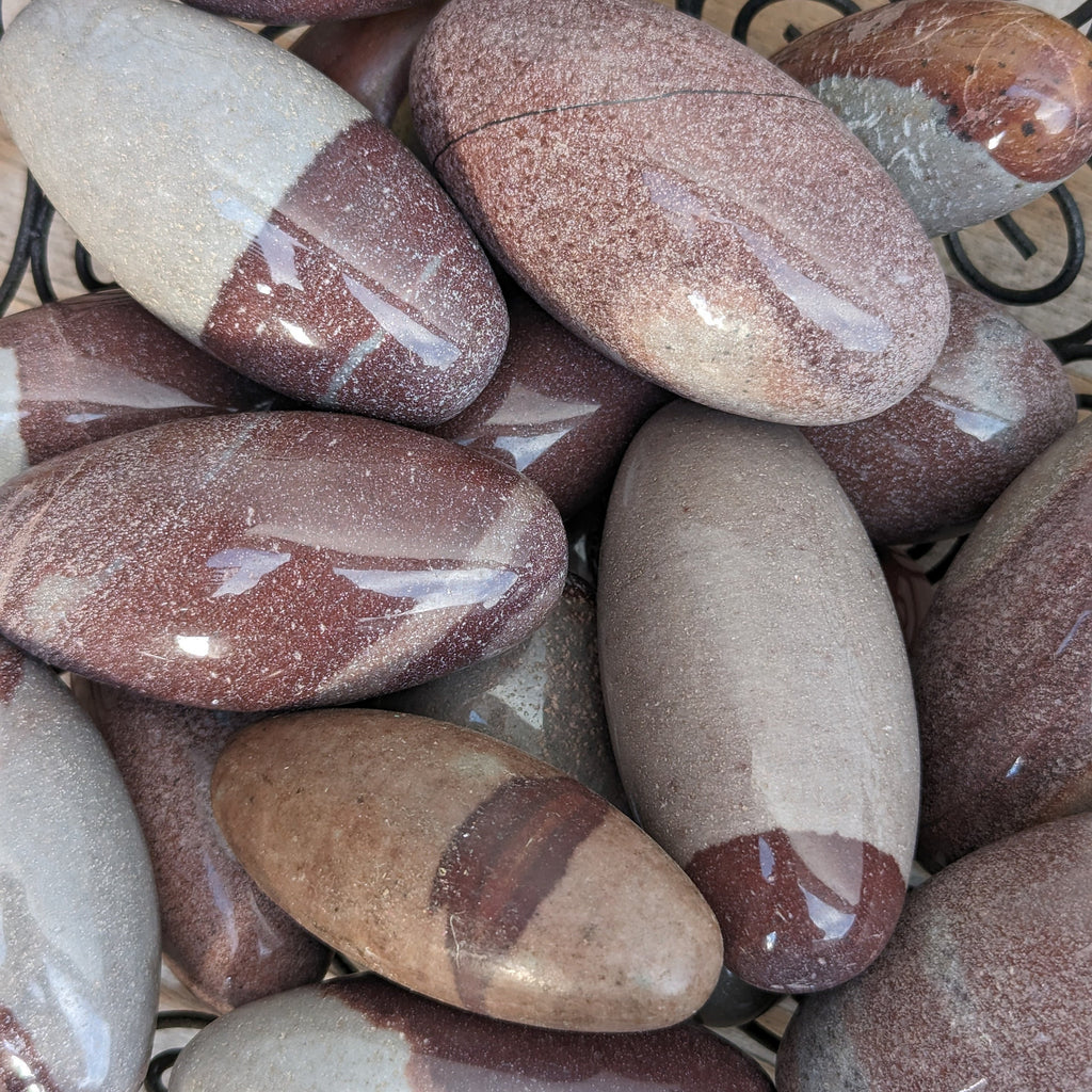 True Shiva Lingam Stone: Sacred Narmada River Rock