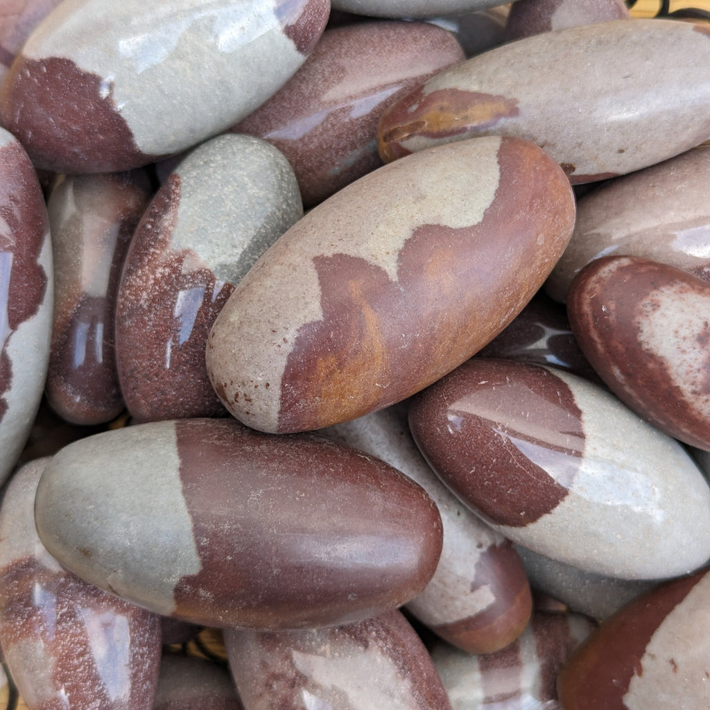 True Shiva Lingam Stone: Sacred Narmada River Rock