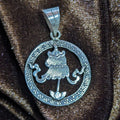 Most Precious Parasol: (Silver Pendant of Auspicious symbol) (T1102-004.2)