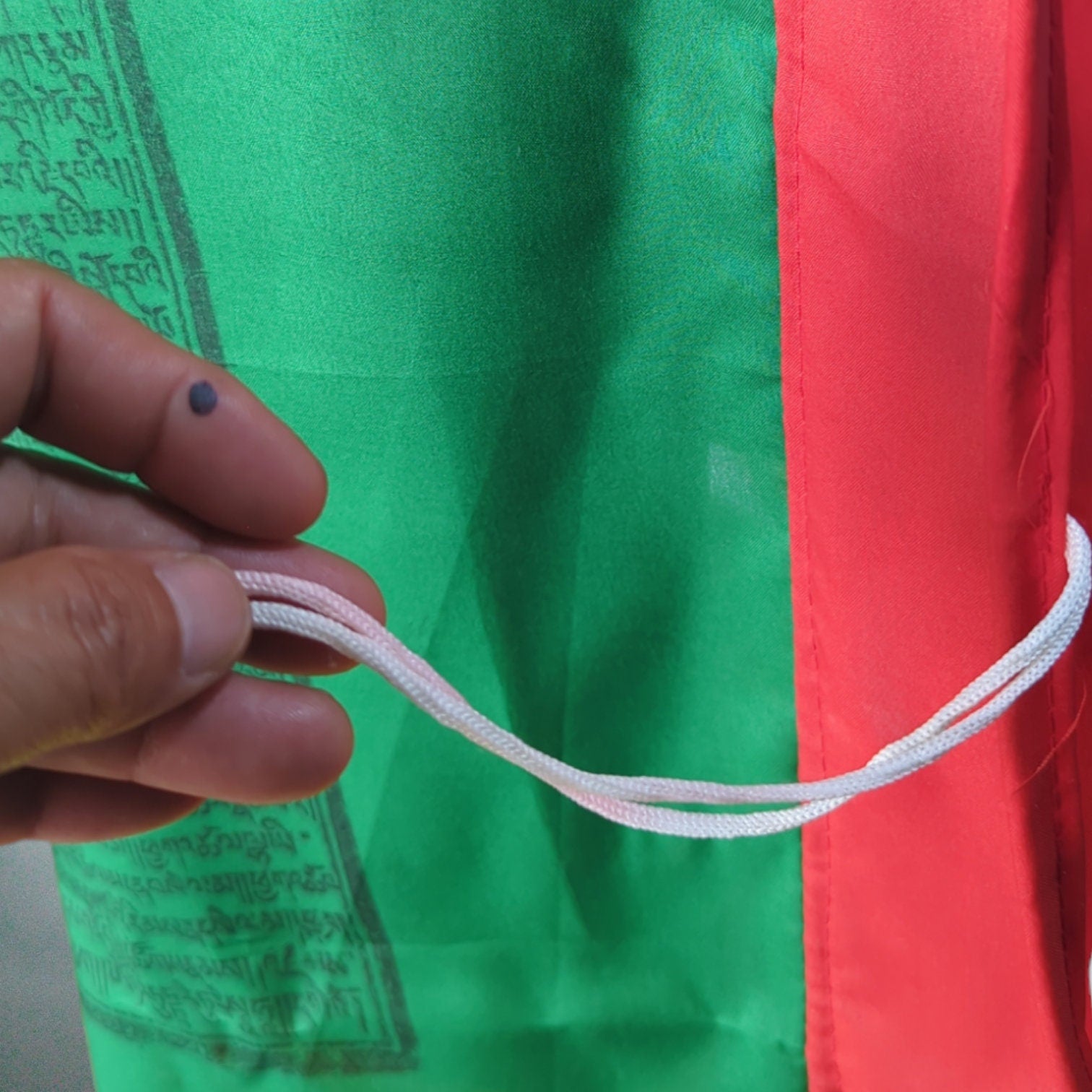 Extra Large Tibetan Prayer Pole Flags: Outdoor Buddhist Sutras