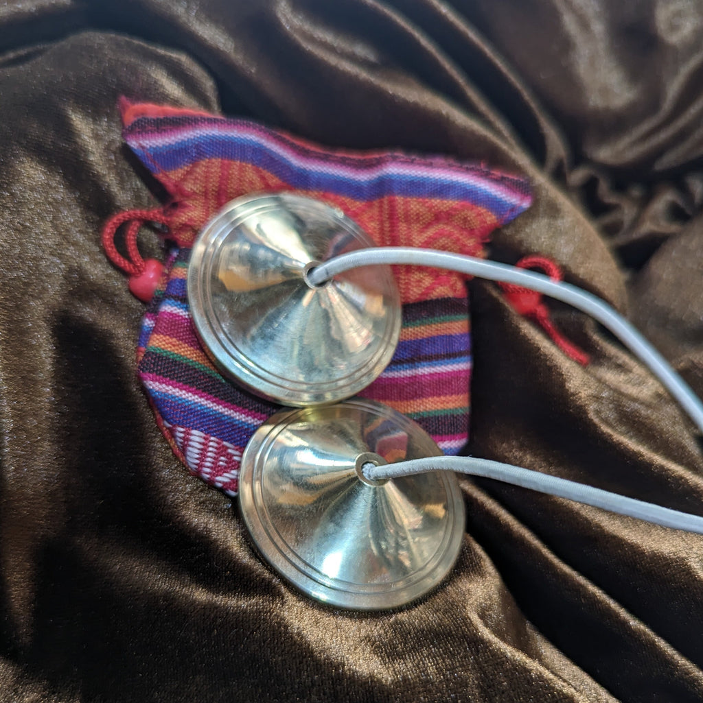 The smallest or Mini Tingsha, produces loud and clear sound