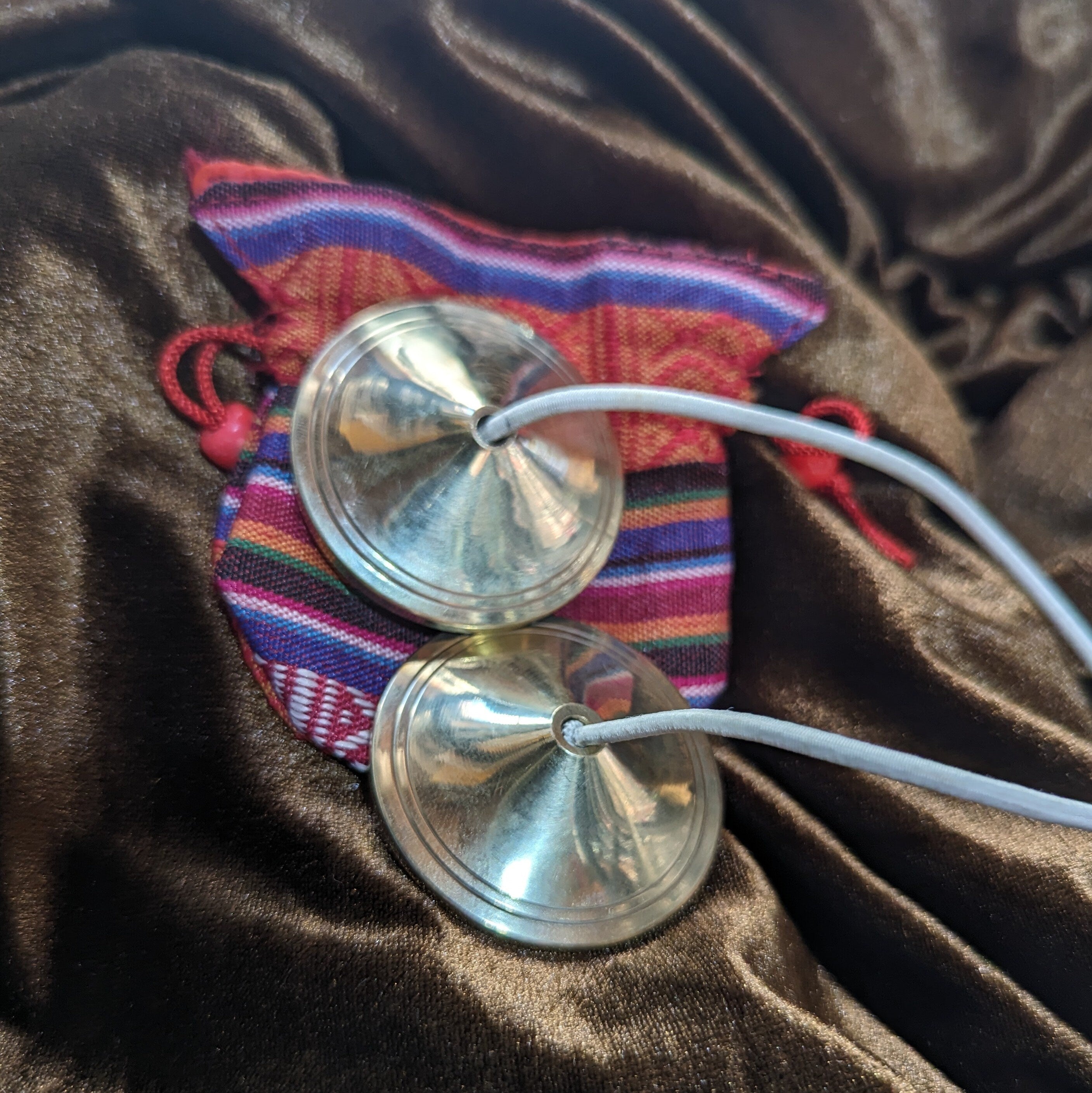 The smallest or Mini Tingsha, produces loud and clear sound