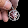 Conch Shell of Far Renown:(Silver Pendant of Auspicious symbol) (T1102-004.6)