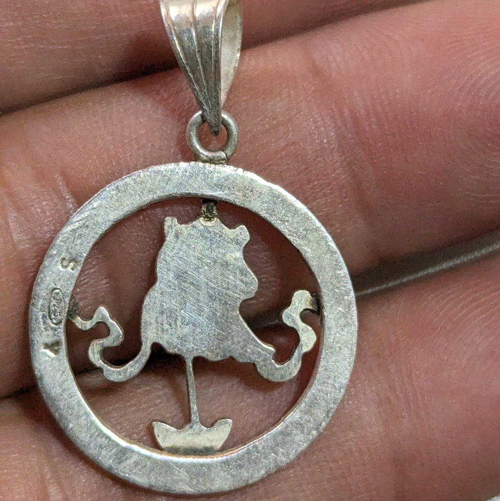 Most Precious Parasol: (Silver Pendant of Auspicious symbol) (T1102-004.2)