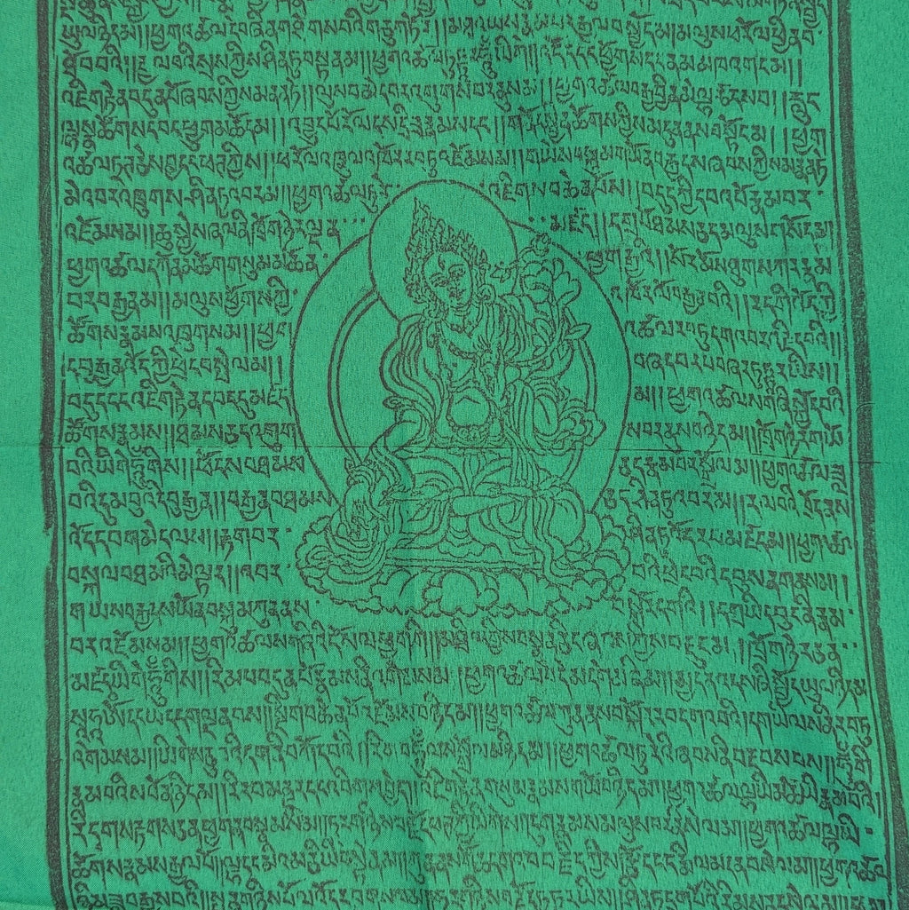 Extra Large Tibetan Prayer Pole Flags: Outdoor Buddhist Sutras