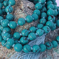 Turquoise Meditation Mala: 108 Knotted Beads, Spiritual Jewelry