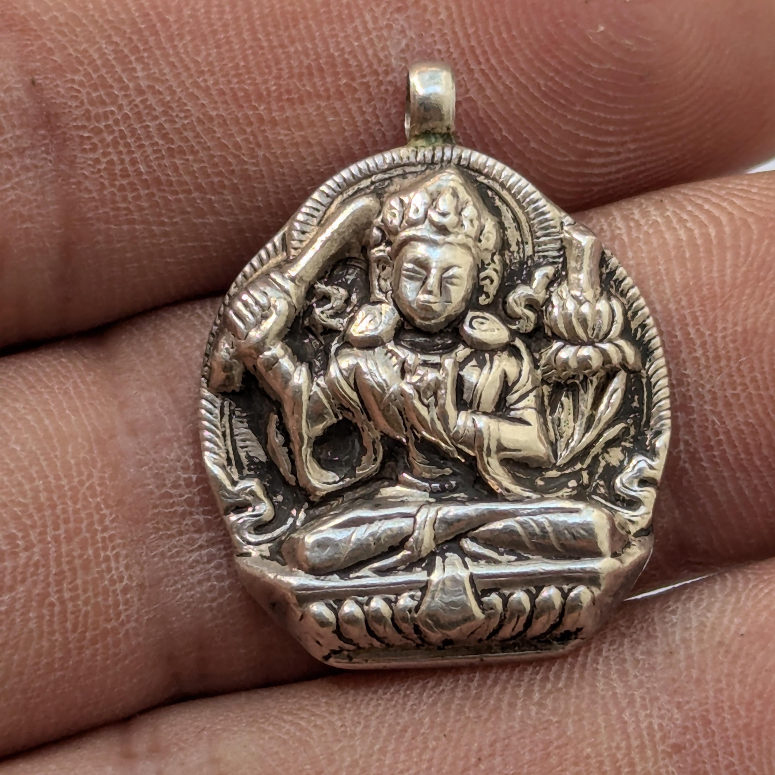 P3/69 -Buddhist Manjusheri Pendant (T12-069)