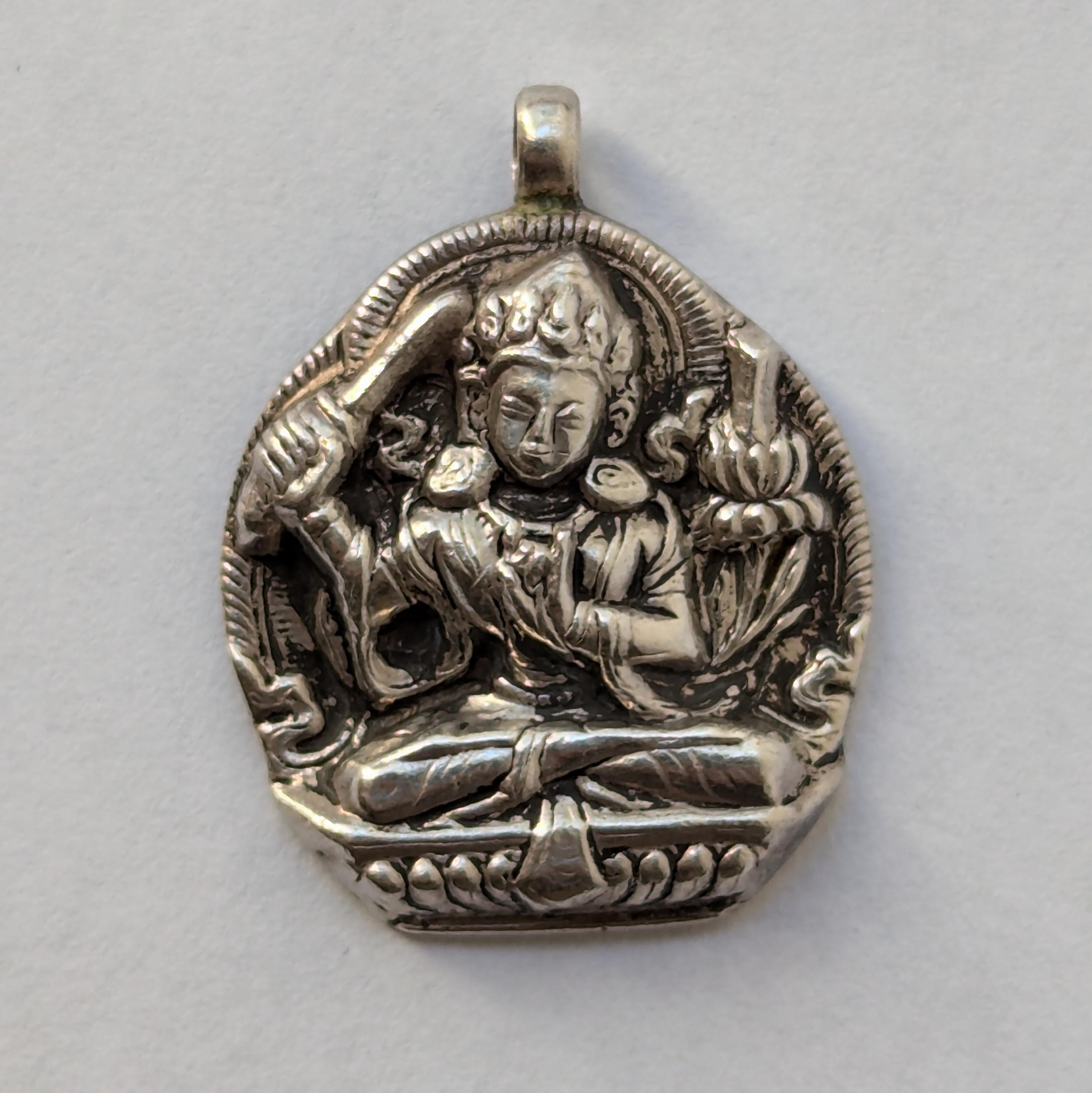 P3/69 -Buddhist Manjusheri Pendant (T12-069)