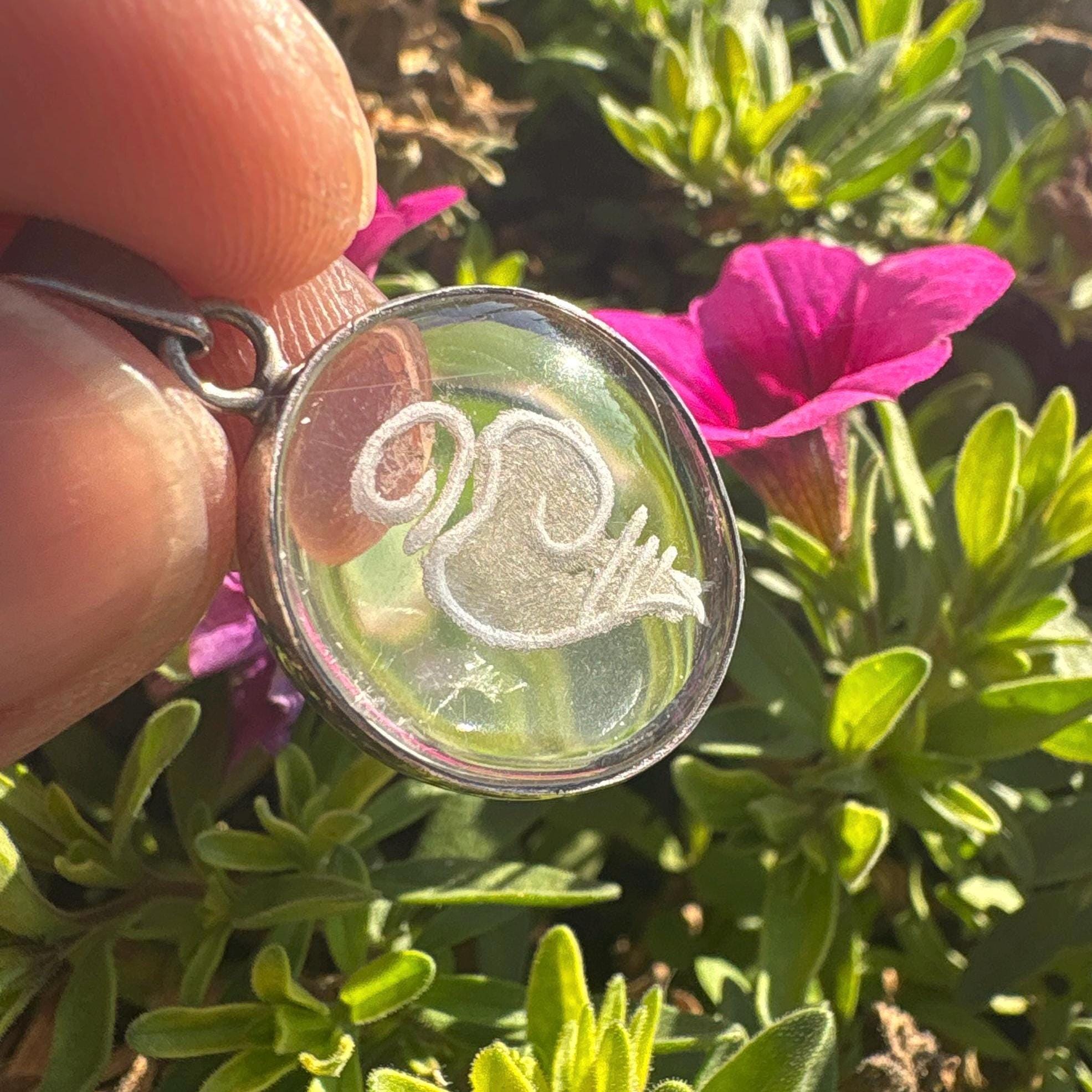 Silver Himalayan Crystal Pendant: Feng Shui Mystic Knot Charm
