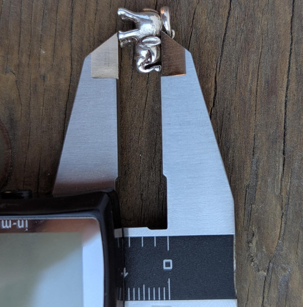 Silver Elephant Pendant(T1103-017)