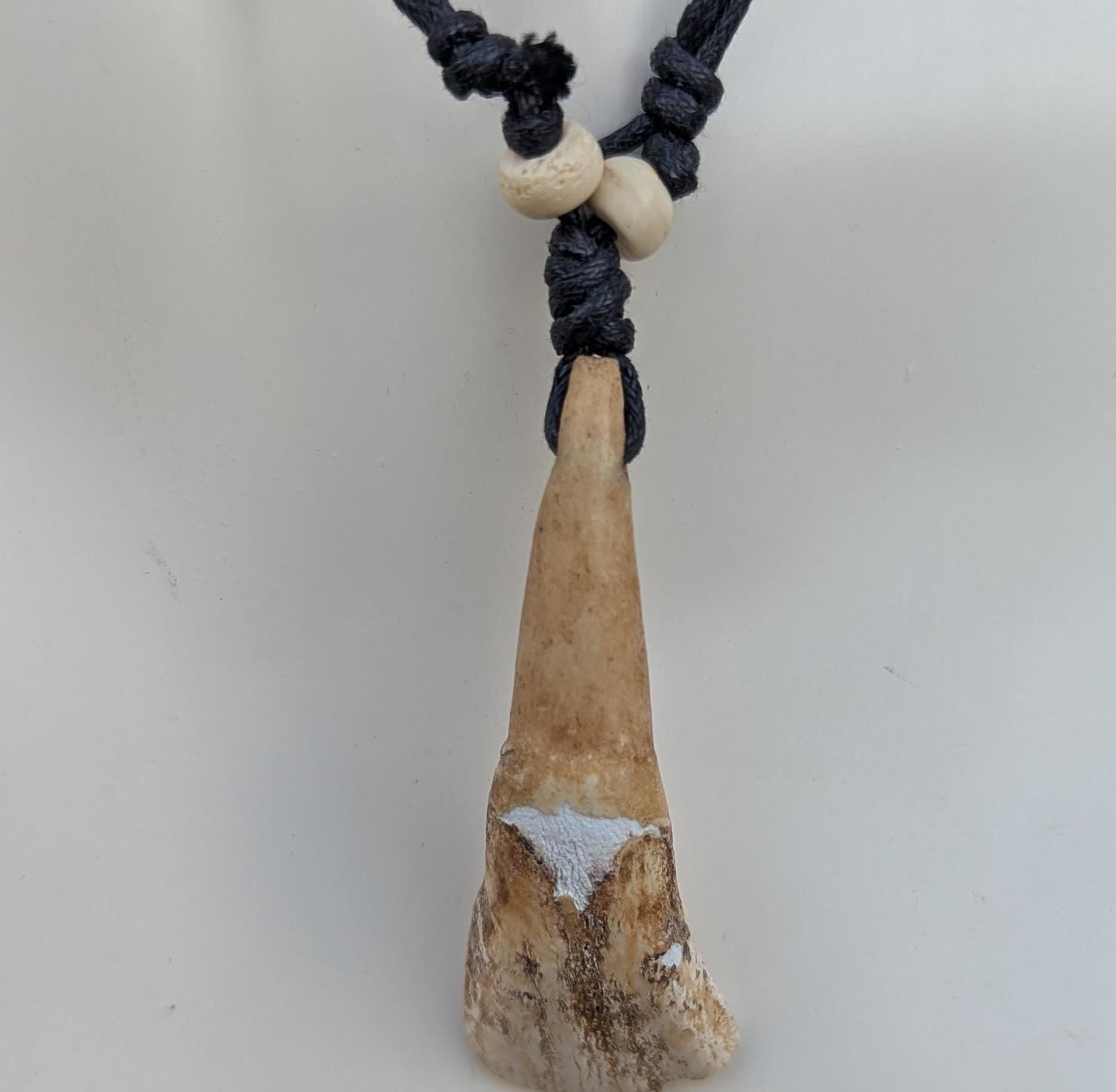 Vintage wolf teeth Amulet pendants (p6-046)