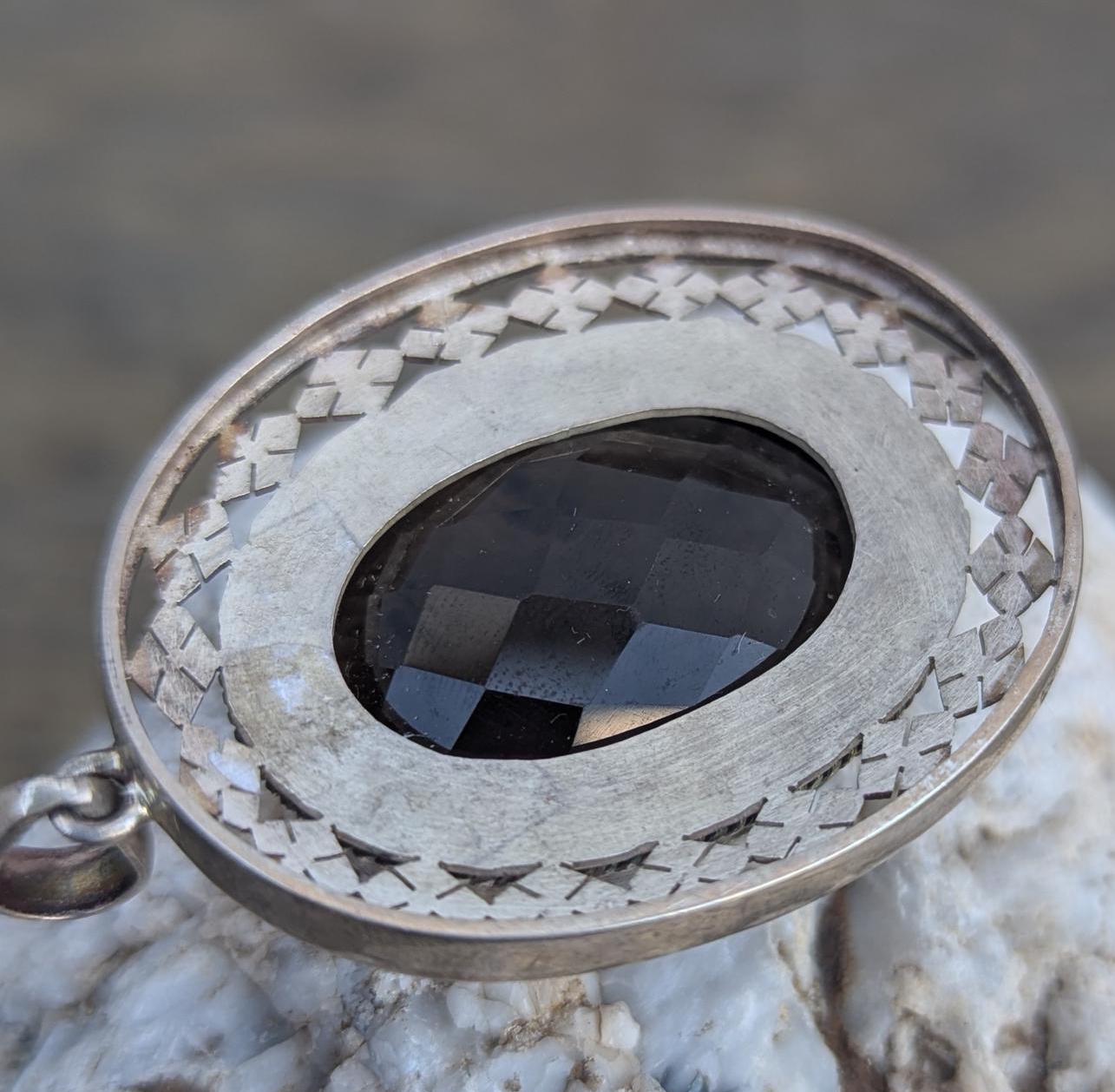 Smokey Topaz Sterling Silver Pendant Collection: Gemstone Jewelry
