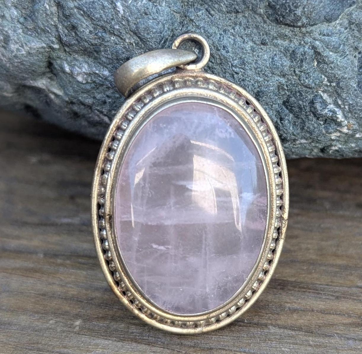 Sterling Silver Rose Quartz Pendant Collection