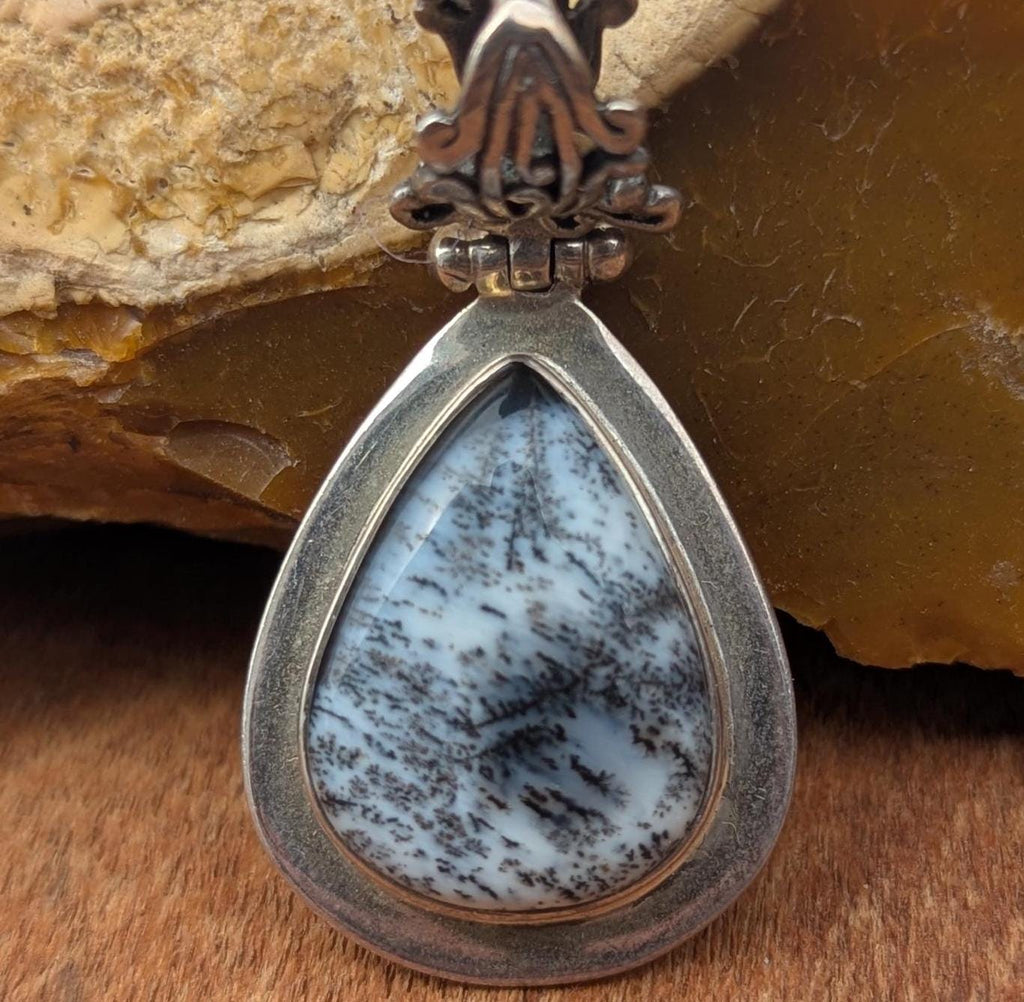 Vintage sterling silver and brass with unique gemstones collection (p7-067)