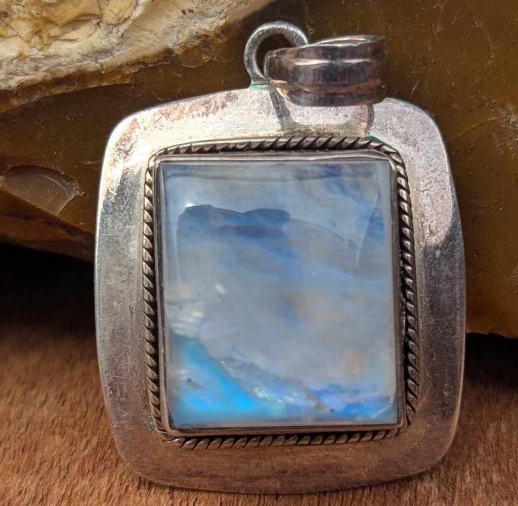 Vintage sterling silver and brass with unique gemstones collection (p7-067)