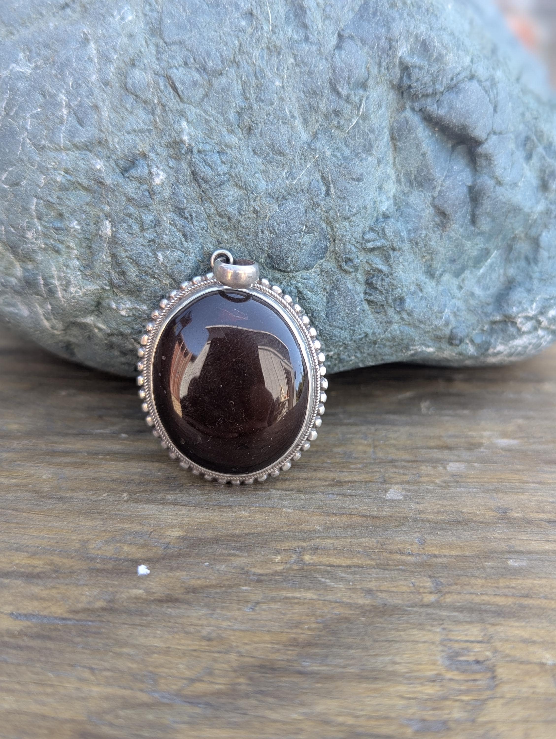 Red Jasper Sterling Silver Pendant Collection