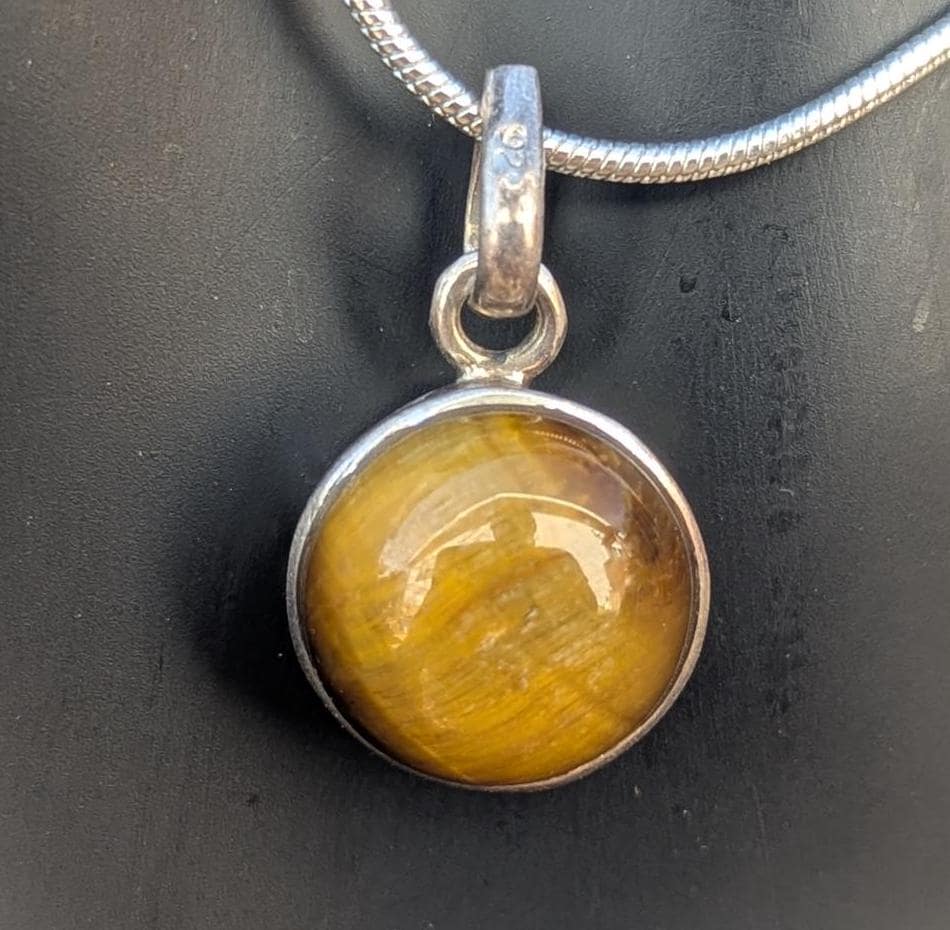 Sterling Silver Tiger's Eye Pendant Collection