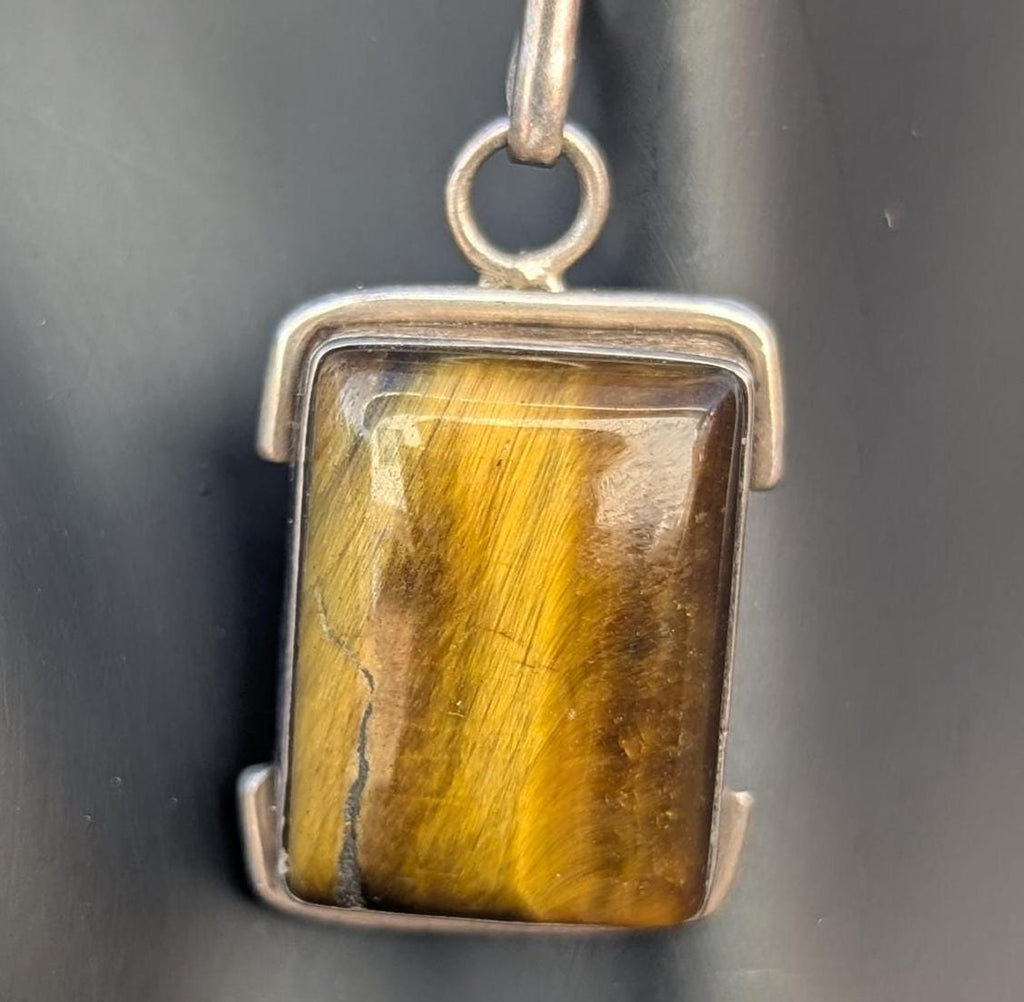 Sterling Silver Tiger's Eye Pendant Collection