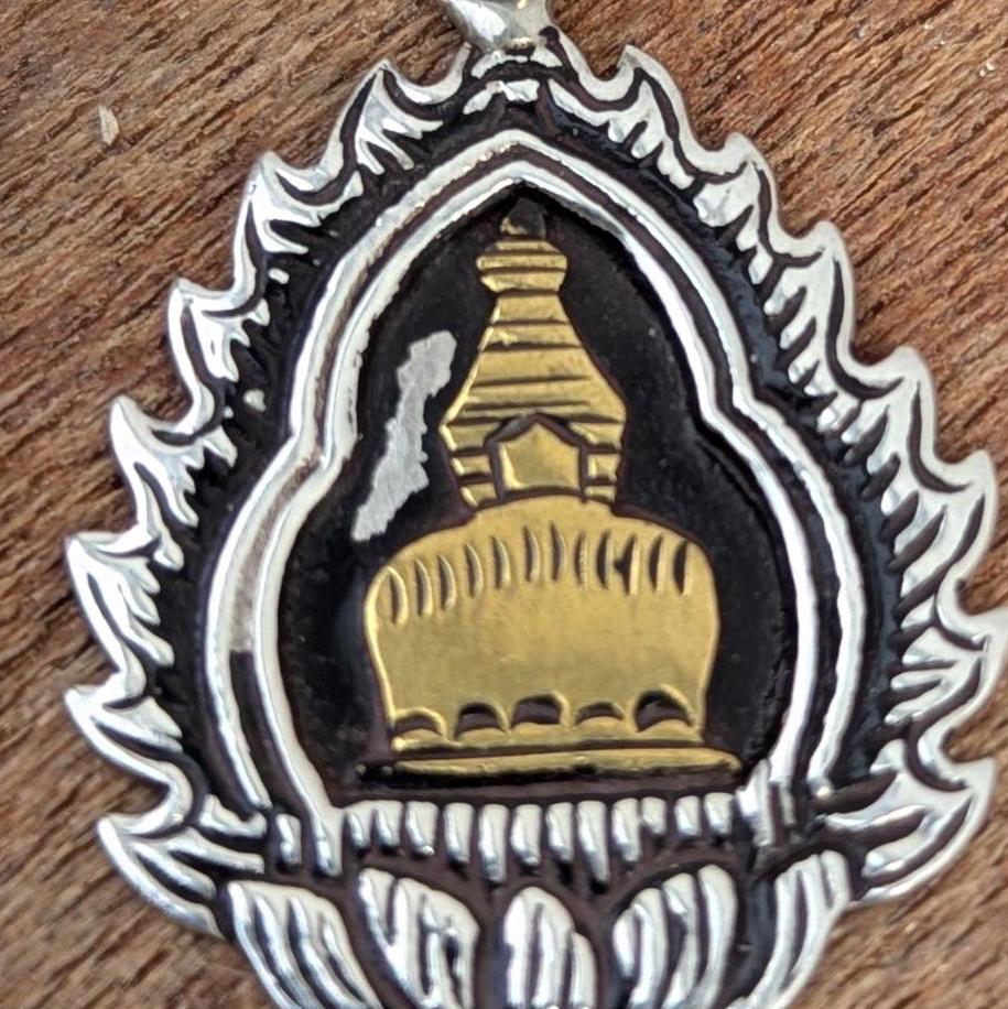 Tibetan Buddhist sterling silver pendant collection (p7-070)